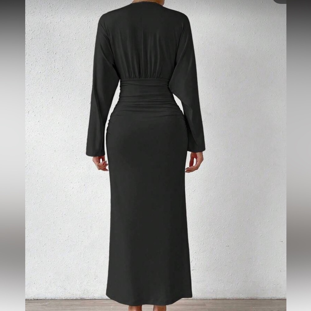 Solid Ruched Bodycon
Dress - Picture 2 of 4